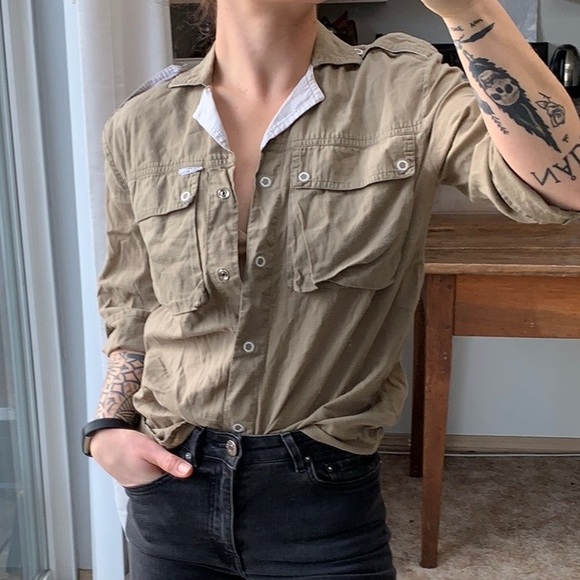 Vintage Philippe Savet Safari Snap Front - Picture 2 of 8